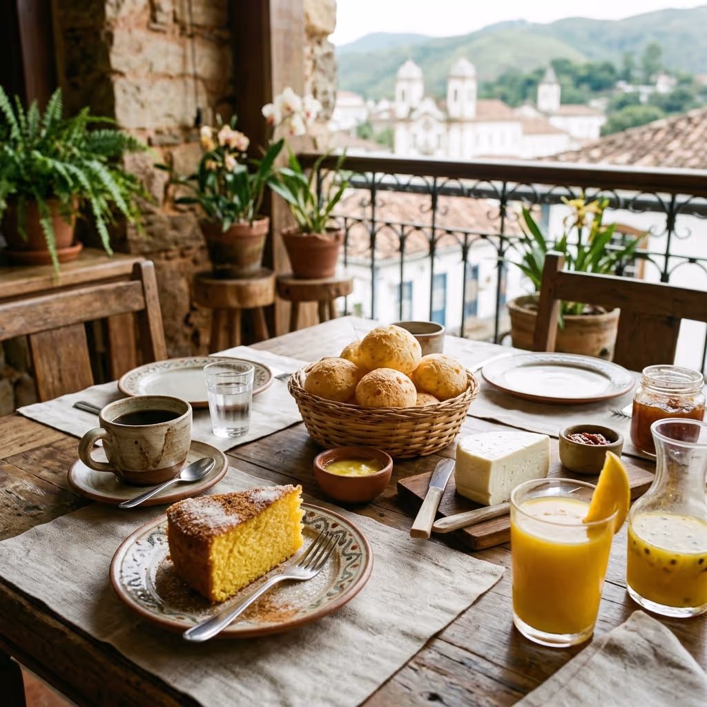 Café da manhã completo